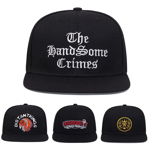 Offset Printed Baseball Cap Summer Outdoor Sun Hat Hip Hop