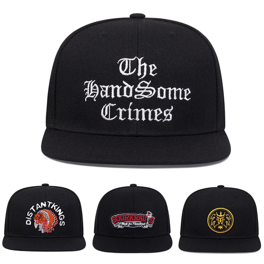 Offset Printed Baseball Cap Summer Outdoor Sun Hat Hip Hop