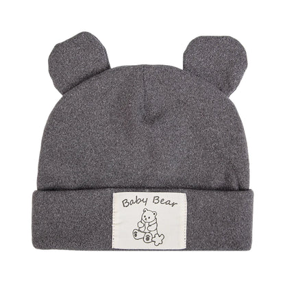 Cute Bear Ear Baby Turban Hats For Newborn Boys Girls