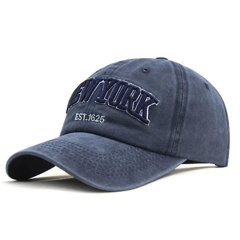 Fashion New York 1625 Embroidery Baseball Caps Adult Sun Hats Hip Hop Hat Sports Caps