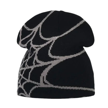 Y2K Letter Knitted Winter Autumn Beanie Cap Men Women
