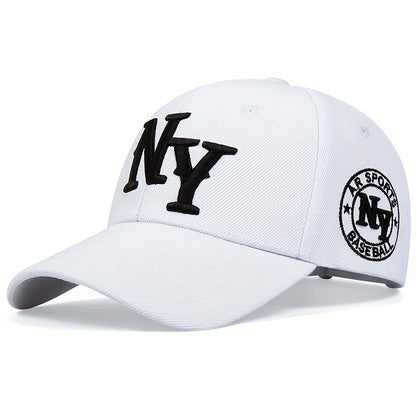 Unisex Letter embroidery Baseball Cap Golf Hat Cotton