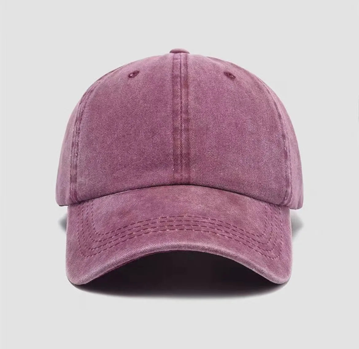 Water Washed Old Duckbill Cap, Spring and Summer Soft Top