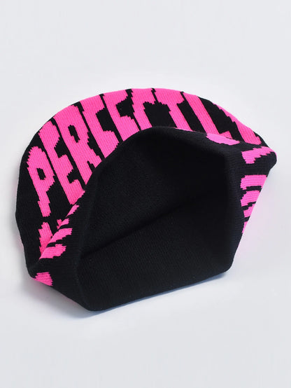 Letters Embroidery Fashion Y2K Knitted Hats Autumn Winter