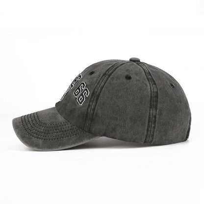 Fashion Washed Cotton Baseball Caps For Men Women