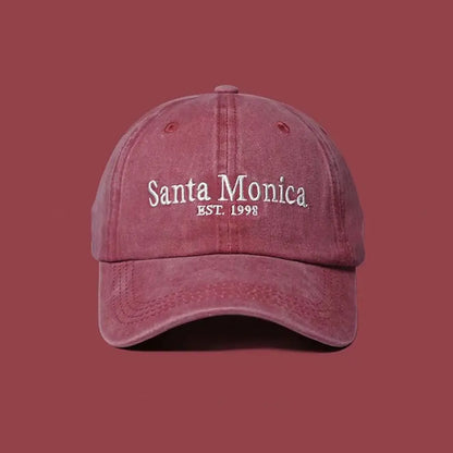 Casual Letter Embroidered Baseball Cap