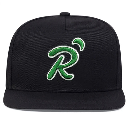 Creative and Personalized R-letter Embroidered Men's Street