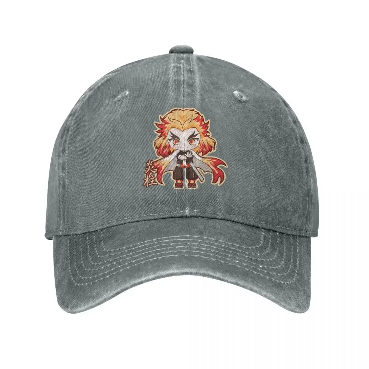 Cute Kyojuro Rengoku Baseball Caps Distressed