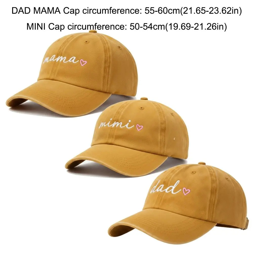 Vintage Parent-Unisex Baseball Hats Gifts