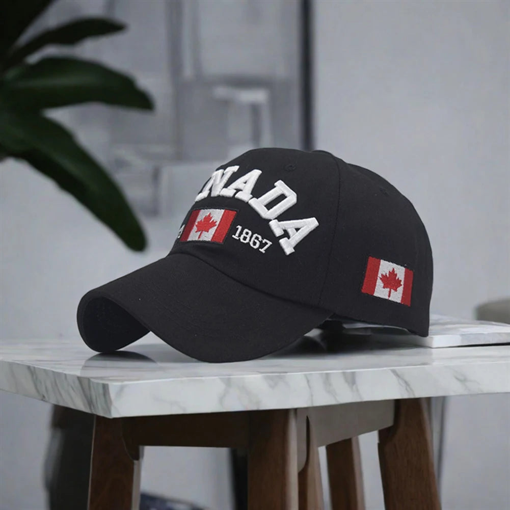 Canada Baseball Cap Maple Leaf Baseball Hat