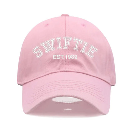 1989 Embroidery Baseball Cap for Men Women Unisex Washed Cotton