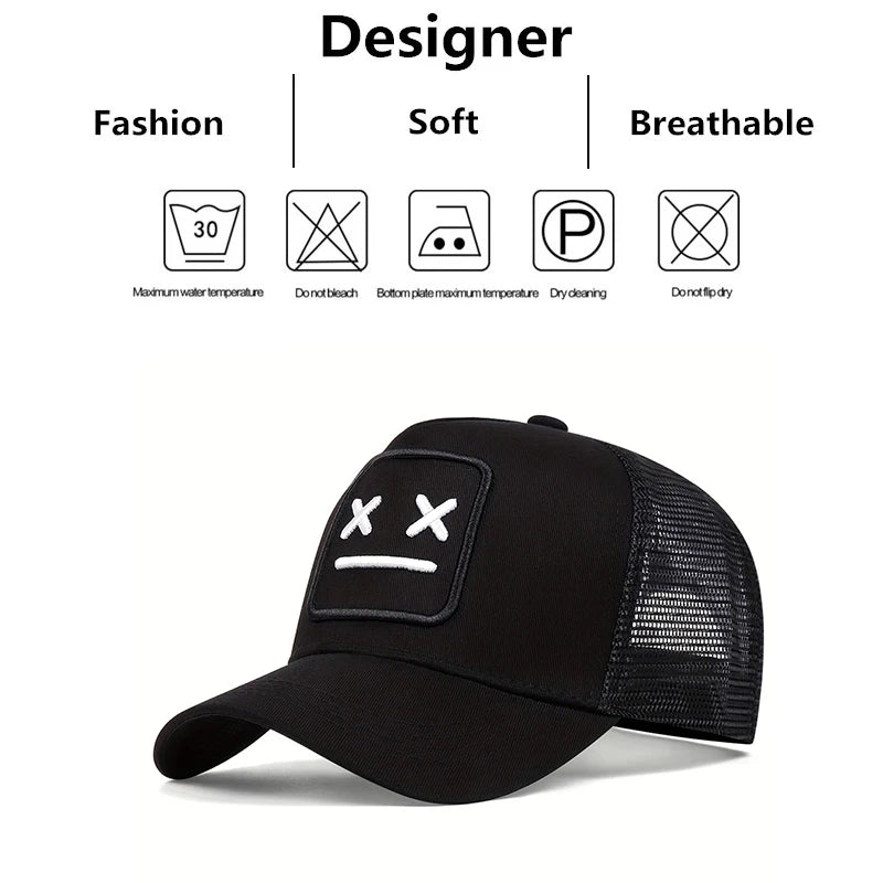 Unisex XX Embroidery Baseball Net Caps Hip Hop Cap