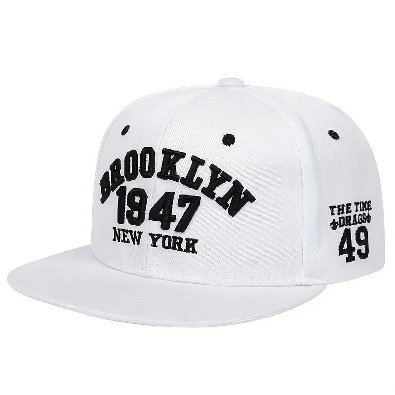 Unisex Brooklyn Embroidery Hip-hop Hats Spring Autumn