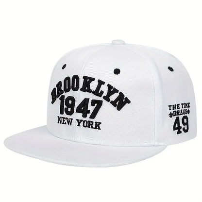 Unisex Brooklyn Embroidery Hip-hop Hats Spring Autumn