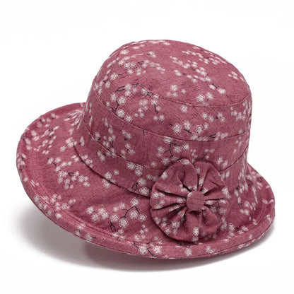 Panama Women's Bucket Basin Fisherman Hat