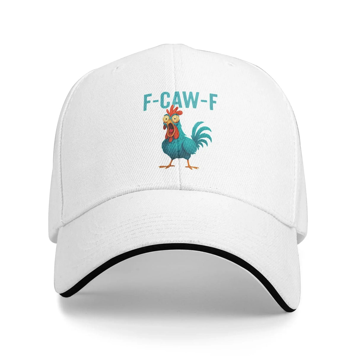 Funny F CAW F Crow Trucker Hat Trendy Adjustable Sports & Outdoor Cap Fits Most Head Sizes Trendy Trucker Hat