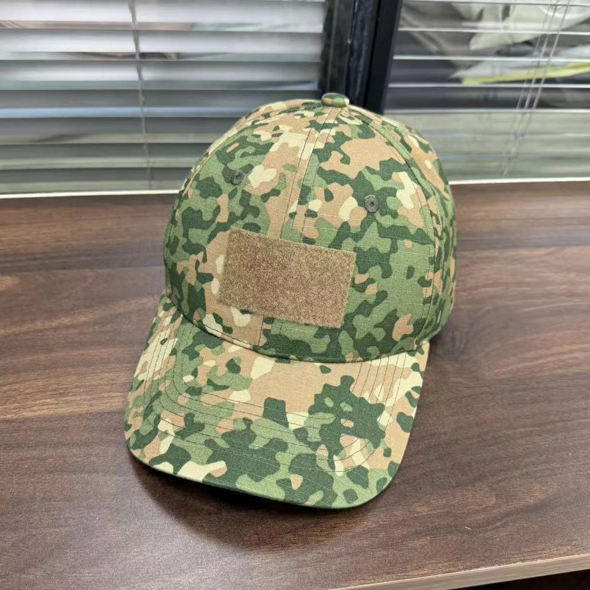 Multitone Netherlands Flecktran Camouflage Baseball Cap Man Outdoor Hat Green