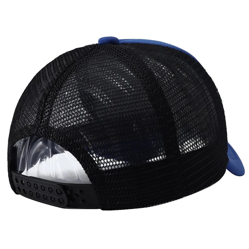 Designer 5 Panel Trucker Hat for Big Head Baseball Caps for Women Men