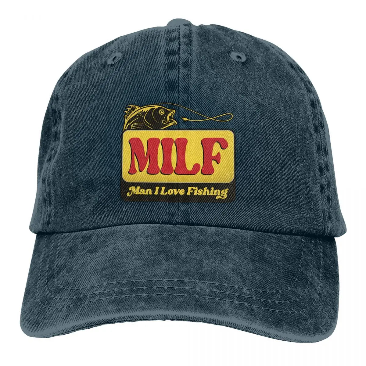 MILF Man I Love Fishing Baseball Cap Men Hats Women