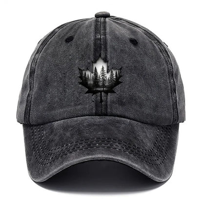Design Style Maple Leaf Printed Hat