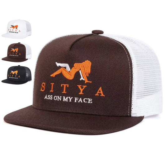 Unisex Letter Embroidery Baseball Net Hats