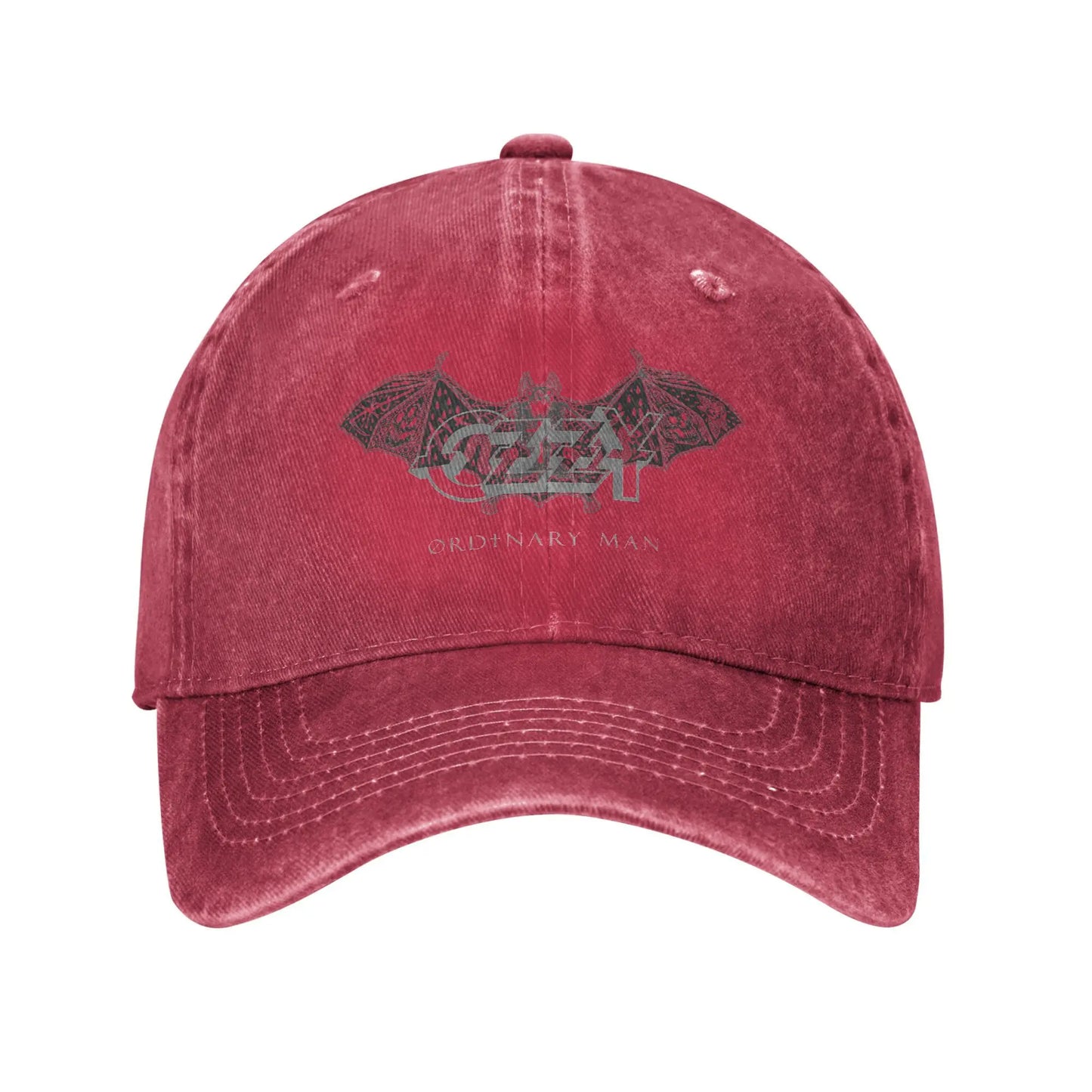 Ozzy Osbourne Ordinary Man Bat Baseball Caps