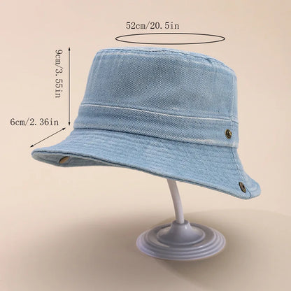 Children's Spring Plain Simple Western Cowboy Fisherman Hat