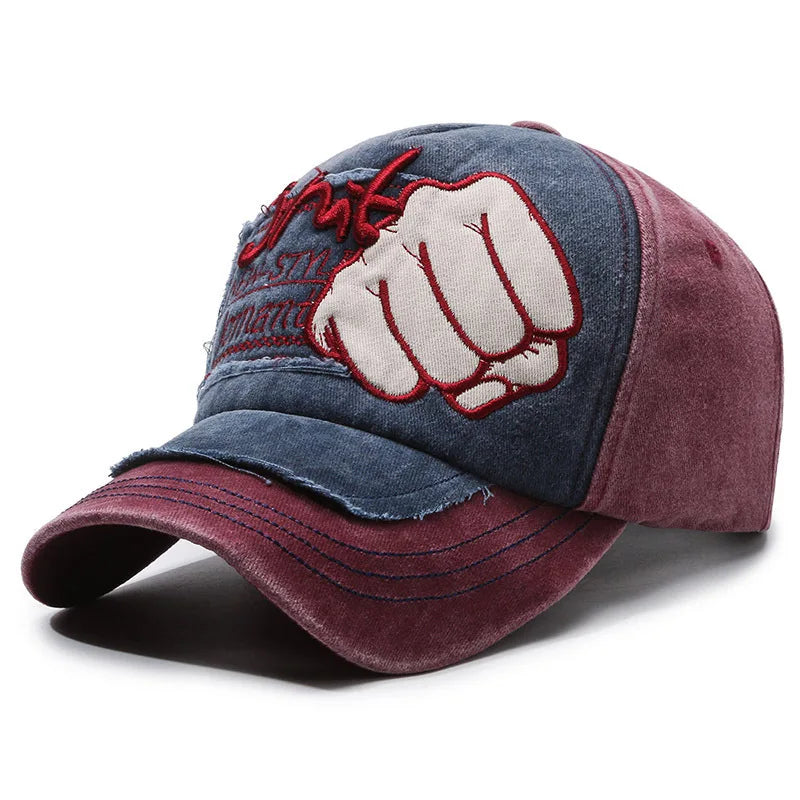 Vintage Washed Baseball Cap Adjustable Casual Sports Cap