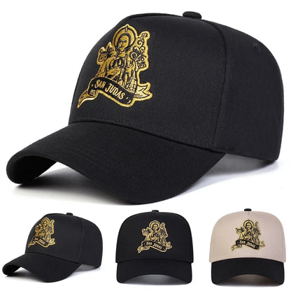 Unisex San Judas Letter Embroidery Baseball Caps Spring and Autumn