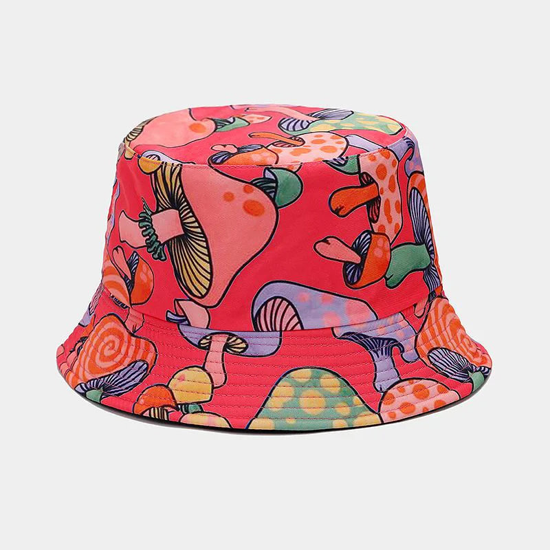 Colorful Print Bucket Hat Panama For Women And Men
