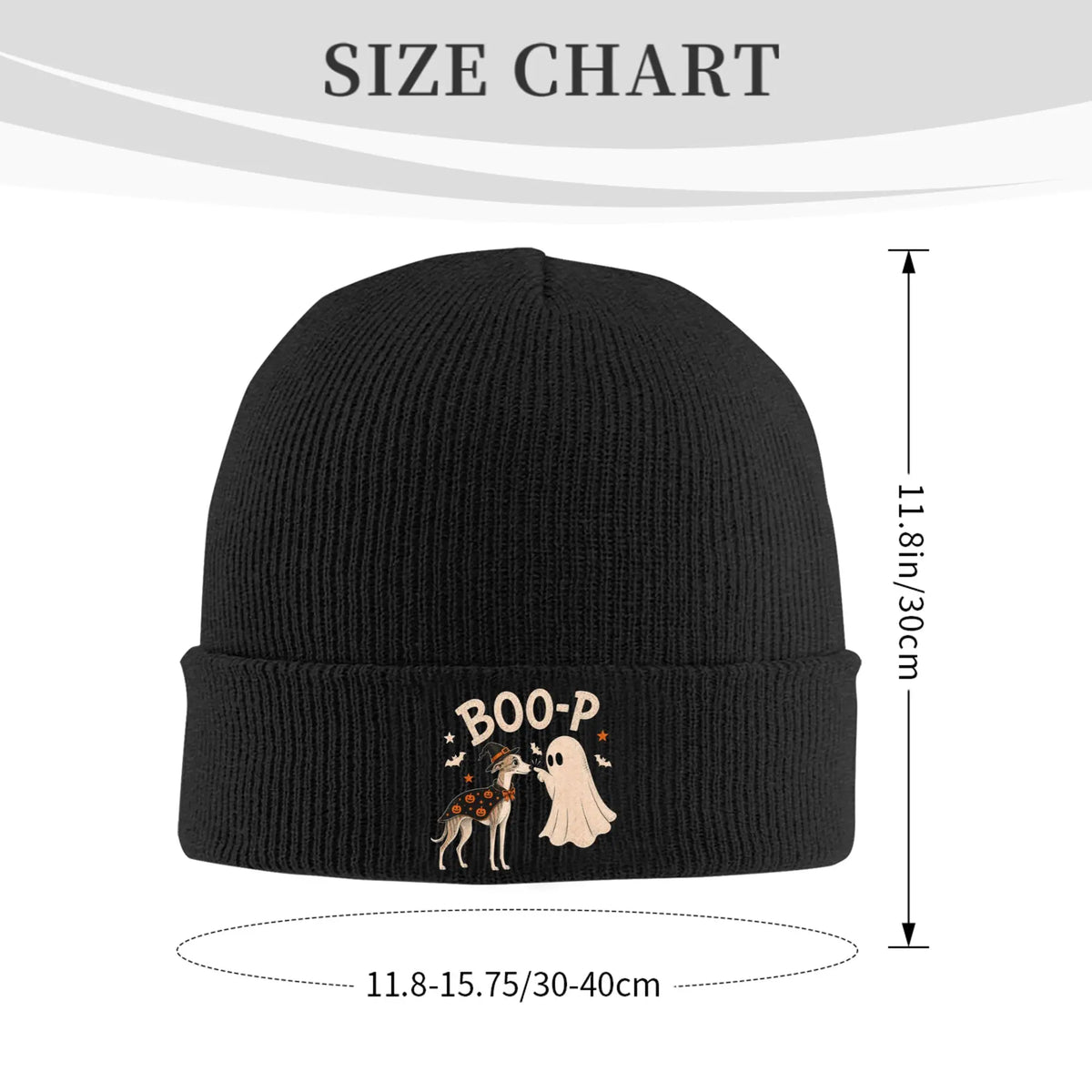 Halloween Dog Lover Knit Hat