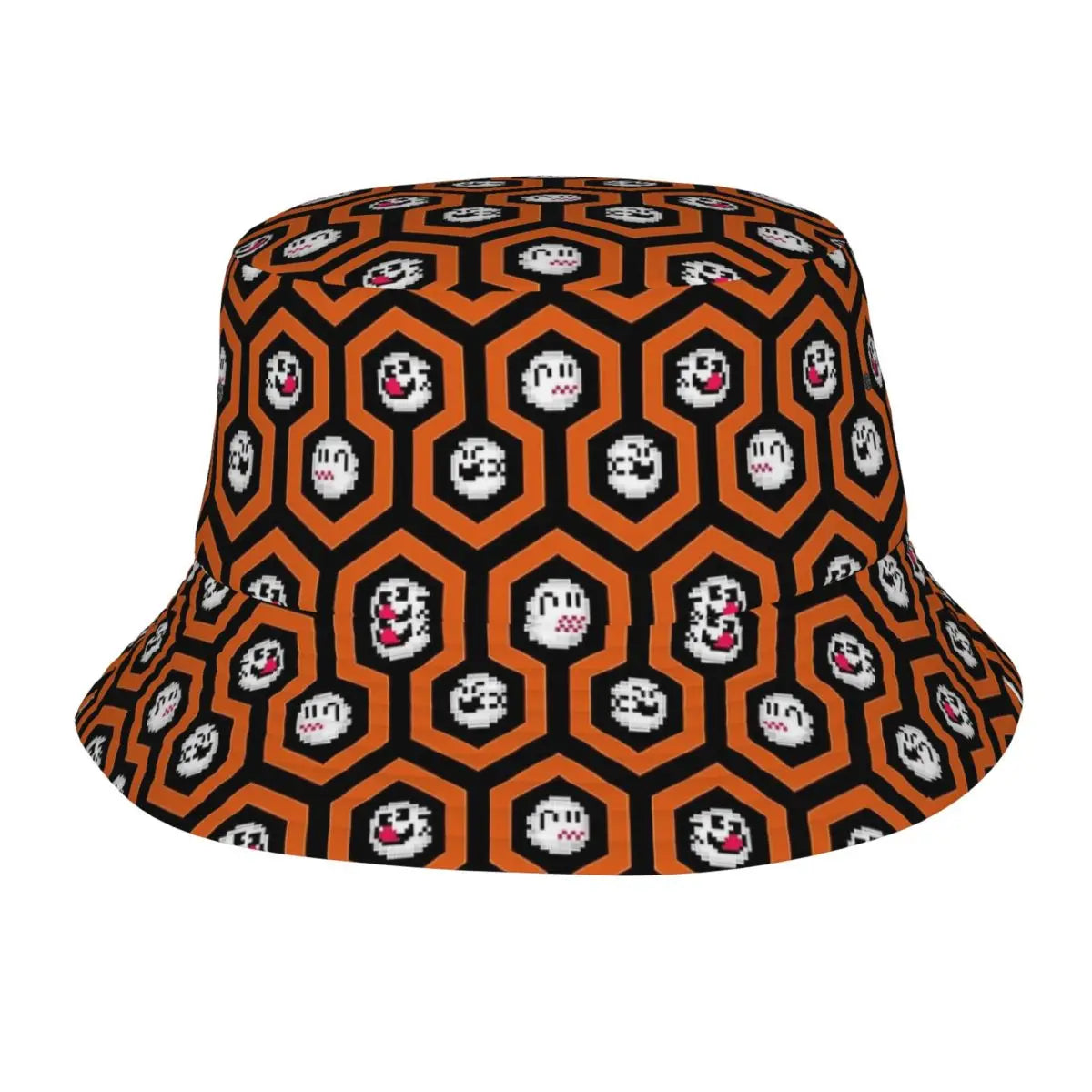 Street Princess Peach Lovely Bucket Hat Girl Outdoor Sports M-Mariod Fisherman Cap