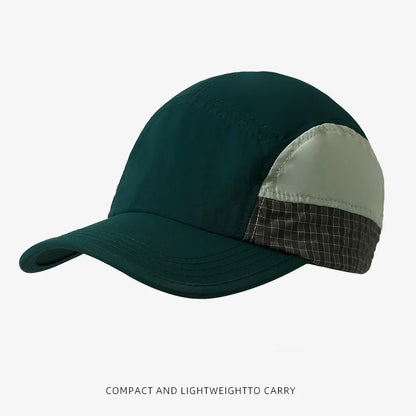 Ultra Light and Quick Drying Running Baseball Hat Sunscreen Hat Marathon Cap Breathable Waterproof Sports Hat
