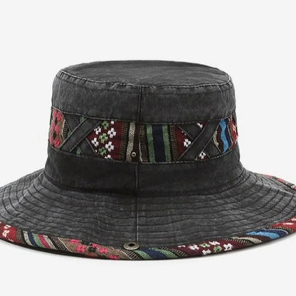 Gifts Ethnic Style Fisherman's Hat Retro Adjustable Hiking Cap