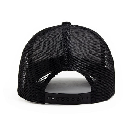 Summer Suede  Men Mesh Baseball Cap