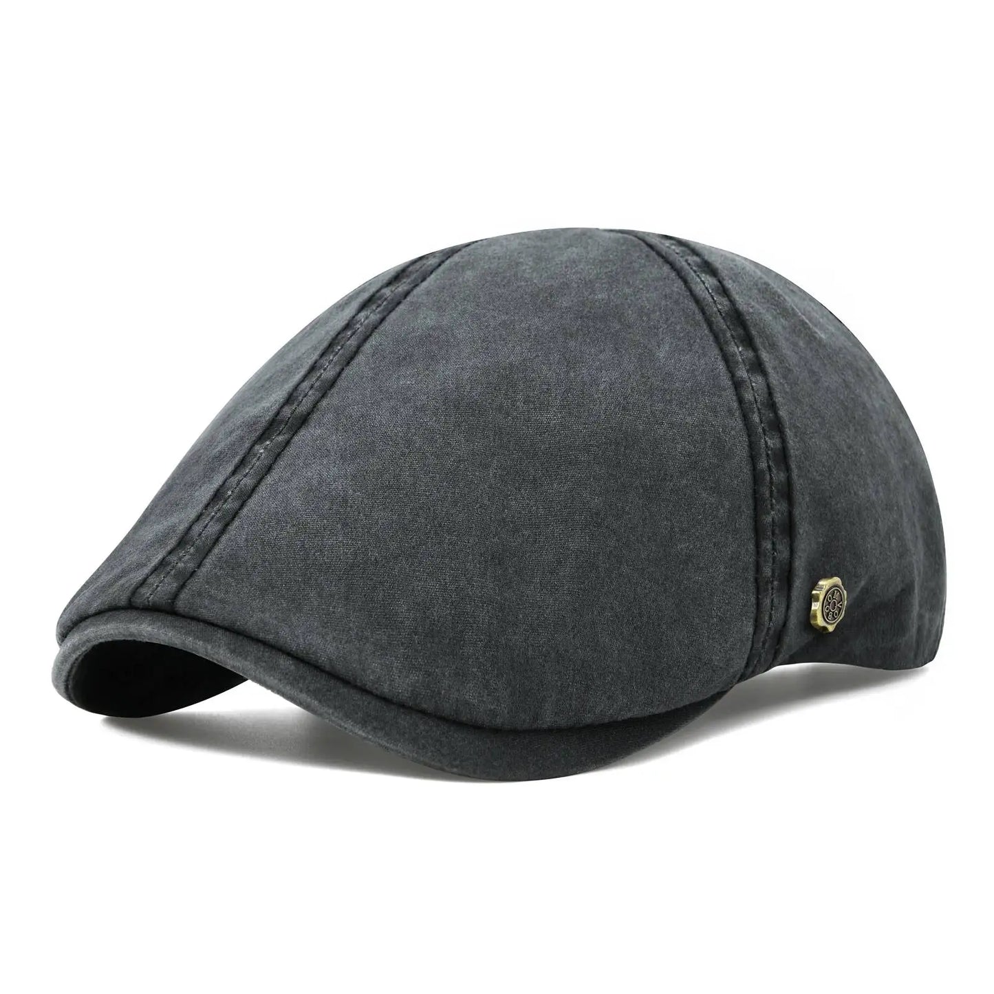 Cotton Newsboy Cap Men Women Ivy Flat Caps