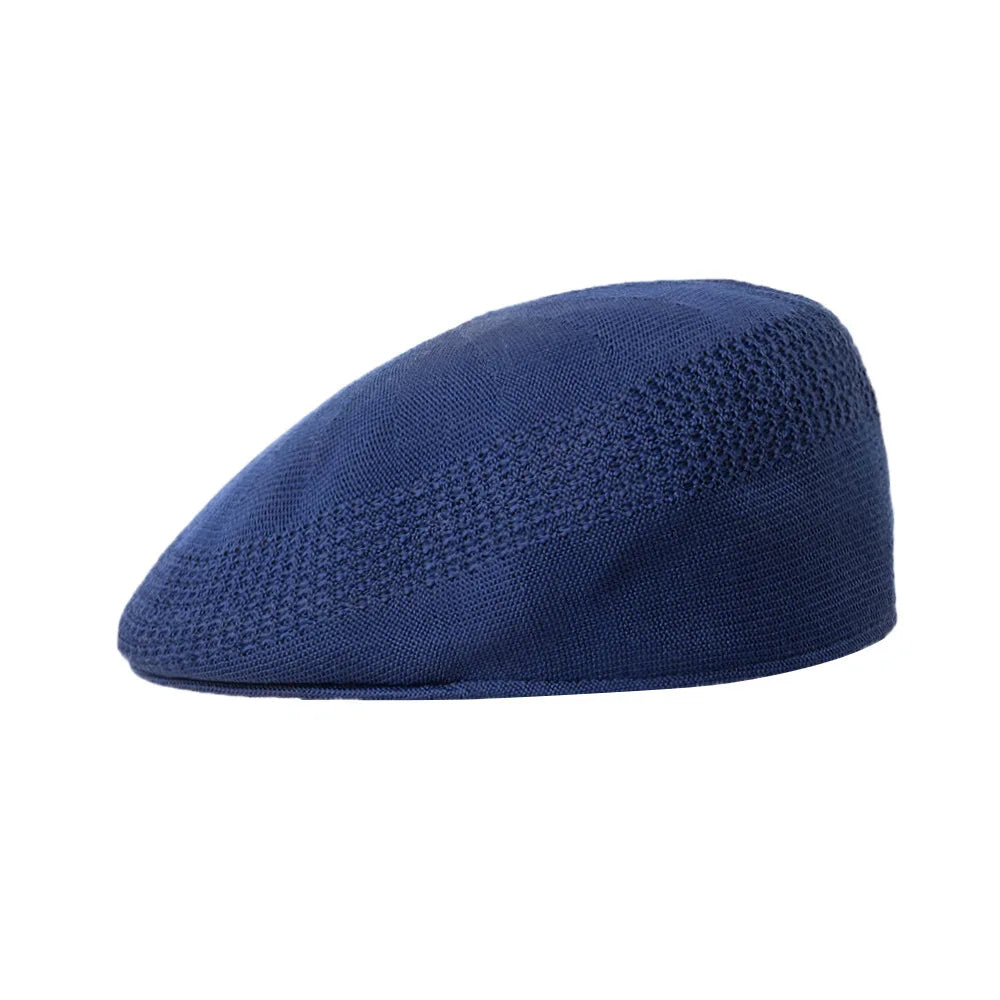 2026 Summer Big Size Mesh Breathable Knitted Berets