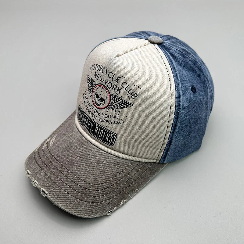 Motorcycle Sunshade Men Women Baseball Hats