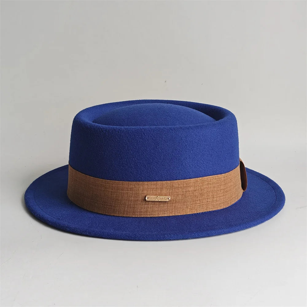 Autumn/Winter Fedora Hat For Women Soft Felt Hat - French Style Retro French