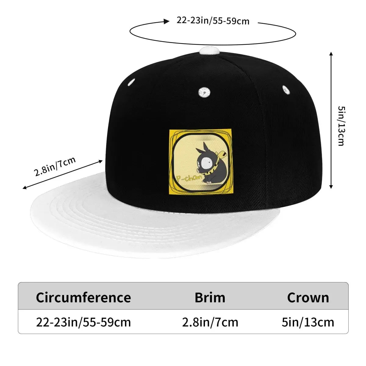 Ranma 1/2 Saotome Pig Girls P Chan Baseball Caps Snapback