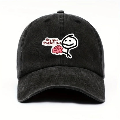 Fun Cartoon Printed Baseball Cap for both Men and Women