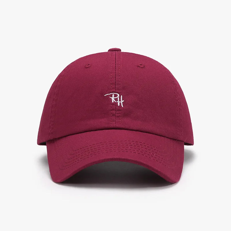 Men Women Summer Casual Hat Letter Embroidery Baseball Cap Outdoor Shade Adjustable Hip Hop Streetwear