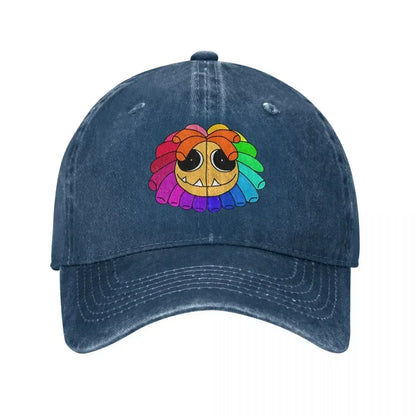 Retro Yarnaby Baseball Caps Unisex Distressed Washed Snapback Cap