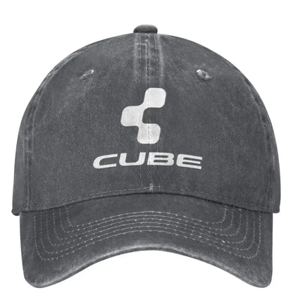 Baseball Cap Men Adult Sun-Proof Cube Bike Trucker Dad Hat
