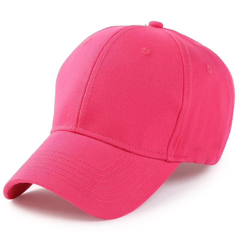 13 Colors Adult Sold Hard Top Cotton Big Size Baseball Cap