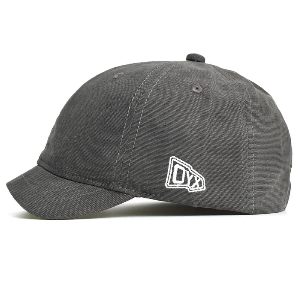 Four Seasons Men Women Fashion Short Brim Cotton Baseball Cap Casual Dad Hat