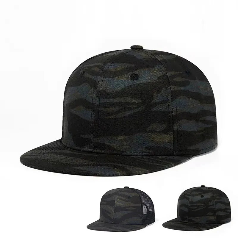 Unisex Dancer Camouflage Hip-Hop Hats