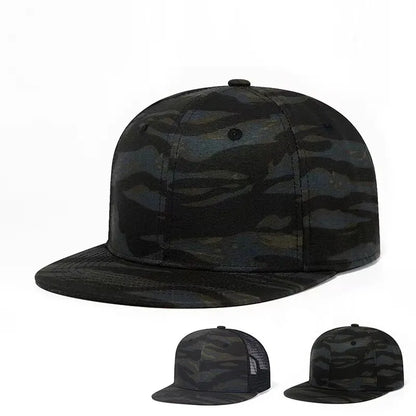 Unisex Dancer Camouflage Hip-Hop Hats