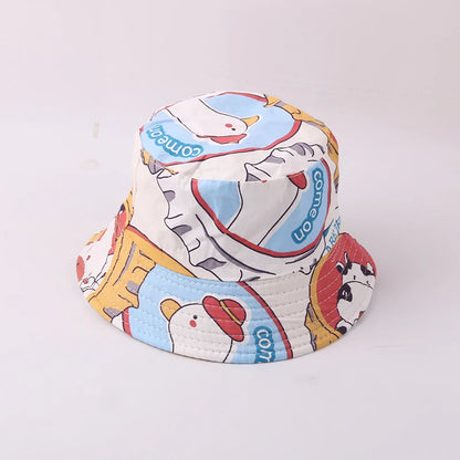 2-4 Years Summer Baby Hat Kids Cotton UV Protection Sun Cap Children