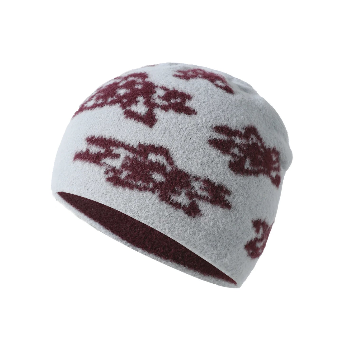 Women Hat Beanie Knitting Letter Graphic Winter